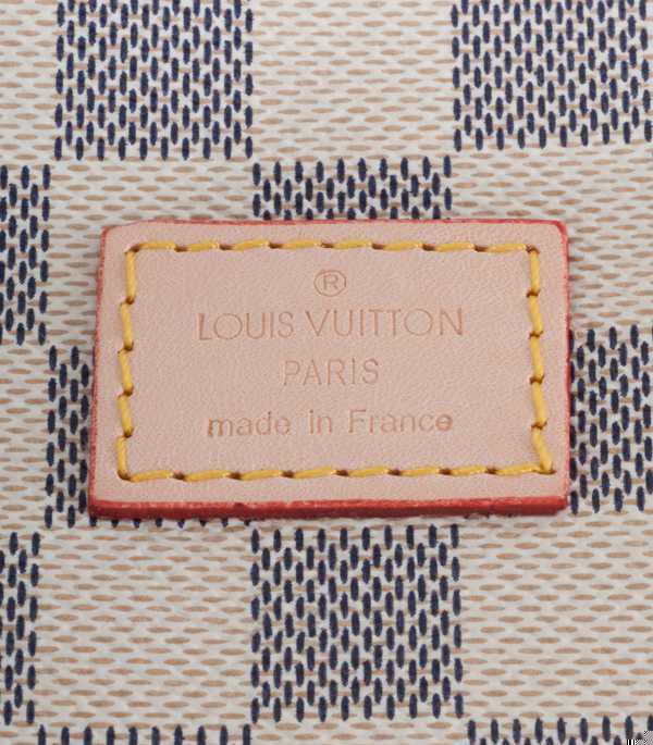 7A Replica Louis Vuitton Damier Azur Canvas Saumur N48202